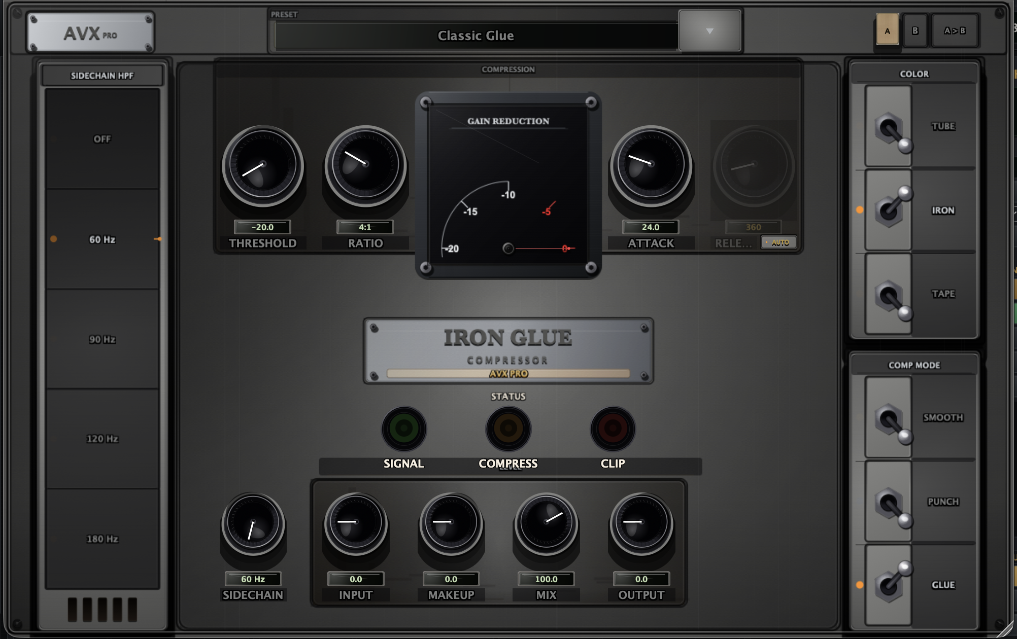 AVX PRO IRON GLUE COMPRESSOR