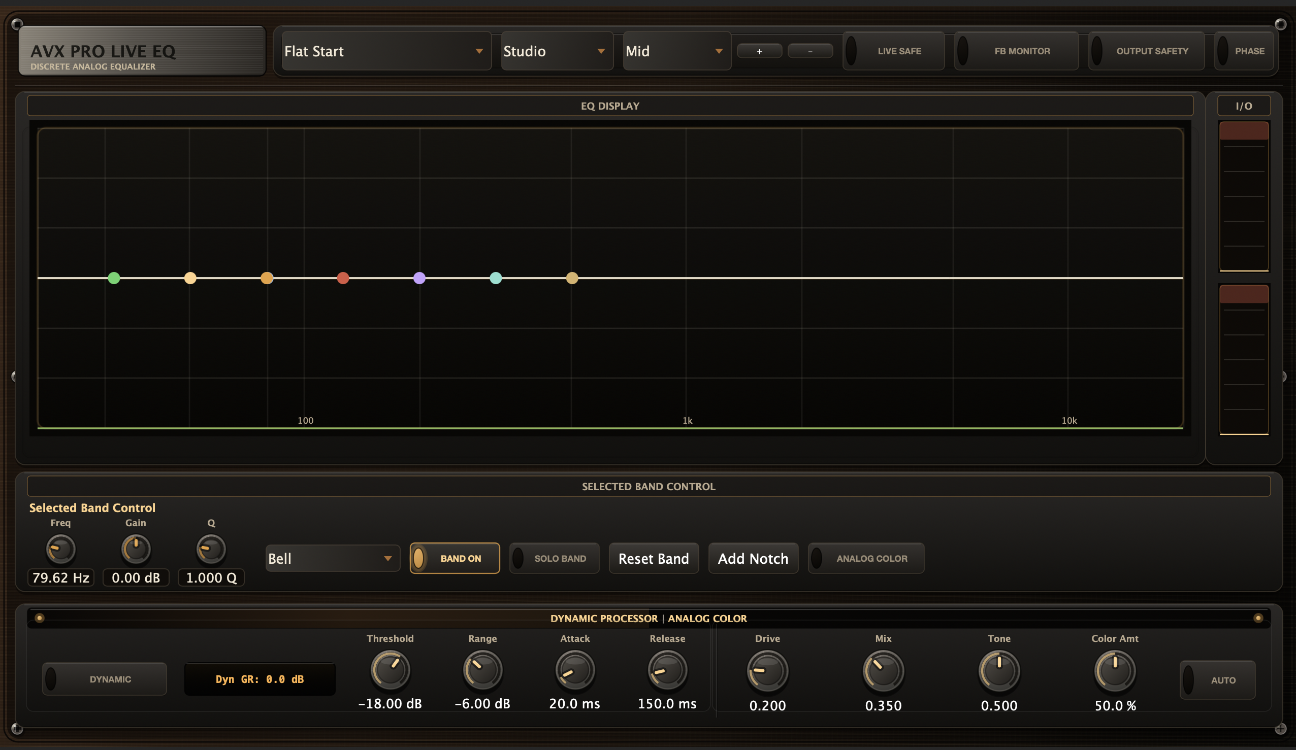 AVX PRO LIVE EQ 